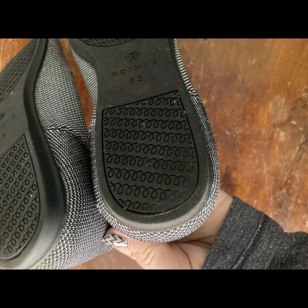 SOLD Grey Birdseye “The Flat” Women’s Size 6.5 - EUC! - Picture 8 of 16